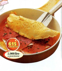 Omelette con salame (Dic. 98)